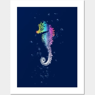 Seahorse in his element Posters and Art